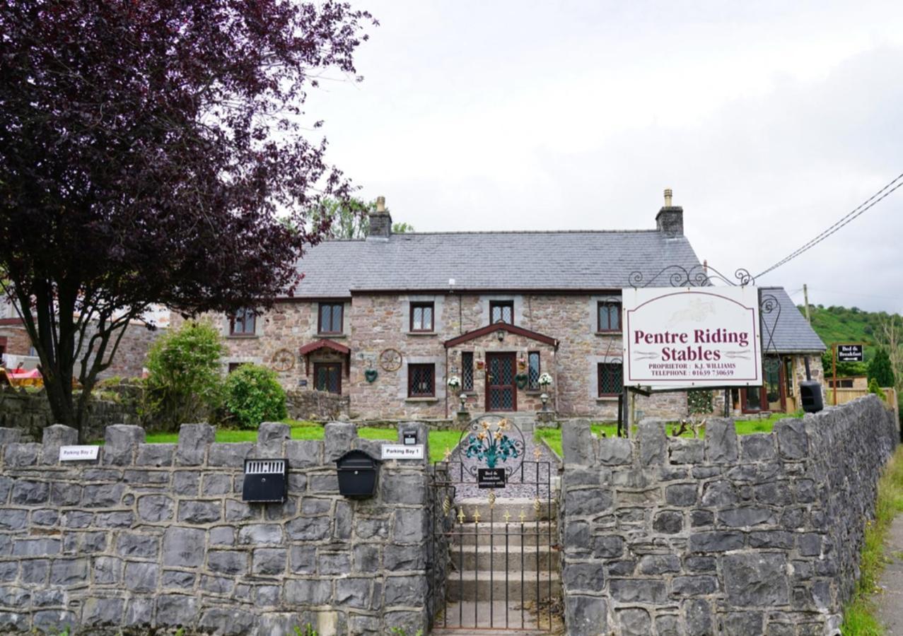 Pentre Riding Stables Hotel Abercraf ภายนอก รูปภาพ